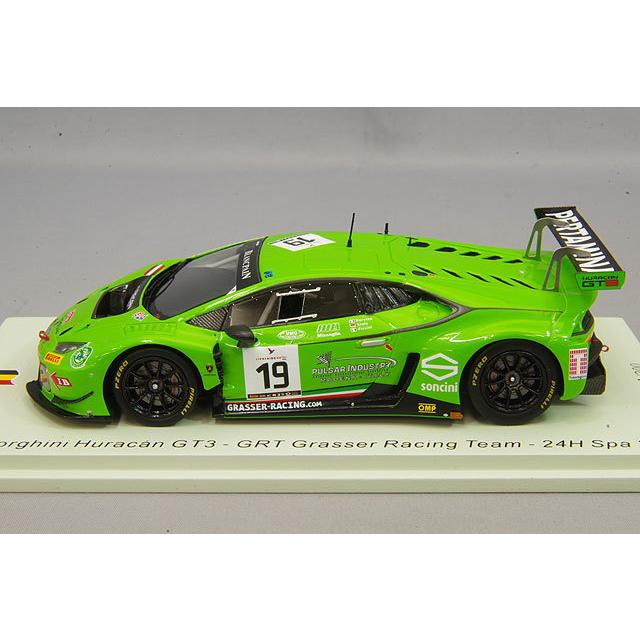 ミニカー/完成品 スパーク ナショナルモデル 1/43 ランボルギーニ ウラカン GT3 2016 スパ24H #19 A.Piccini / L.Stolz / M.Berettaの画像