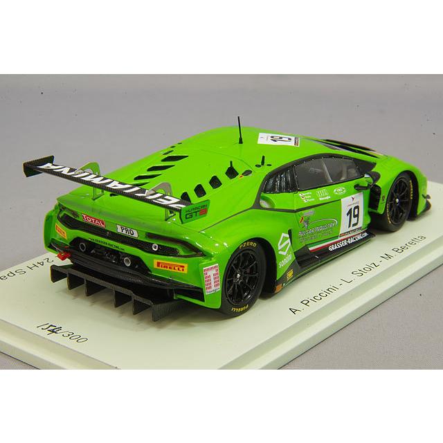 ミニカー/完成品 スパーク ナショナルモデル 1/43 ランボルギーニ ウラカン GT3 2016 スパ24H #19 A.Piccini / L.Stolz / M.Berettaの画像