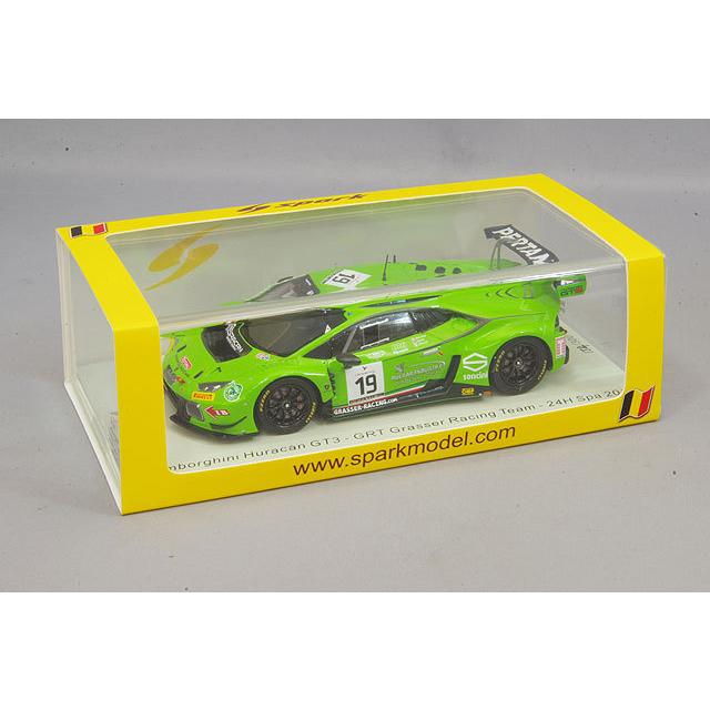 ミニカー/完成品 スパーク ナショナルモデル 1/43 ランボルギーニ ウラカン GT3 2016 スパ24H #19 A.Piccini / L.Stolz / M.Berettaの画像