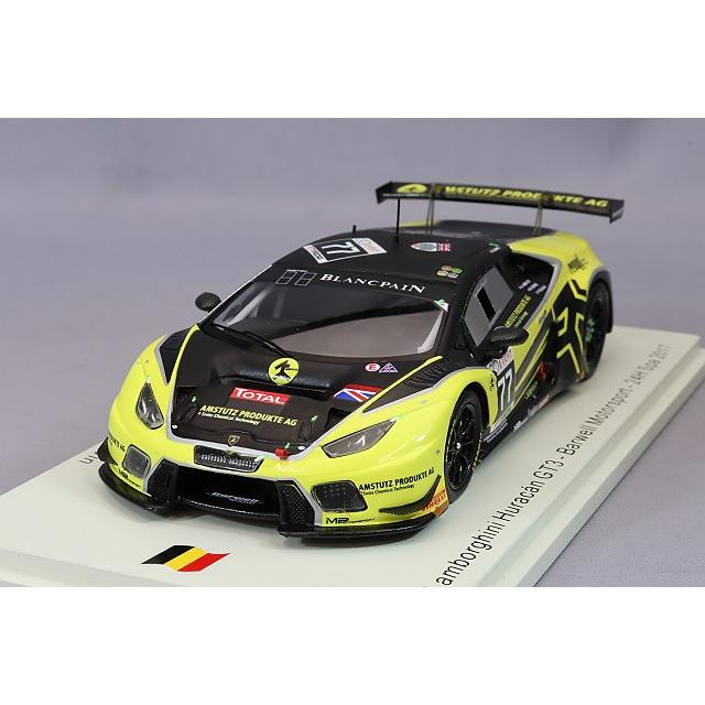 ミニカー/完成品 スパーク ナショナルモデル 1/43 ランボルギーニ ウラカン GT3 2017 スパ24H #77 A.Amstutz/M.コドリッチ/P.クジャラ/O.ギャビン | 