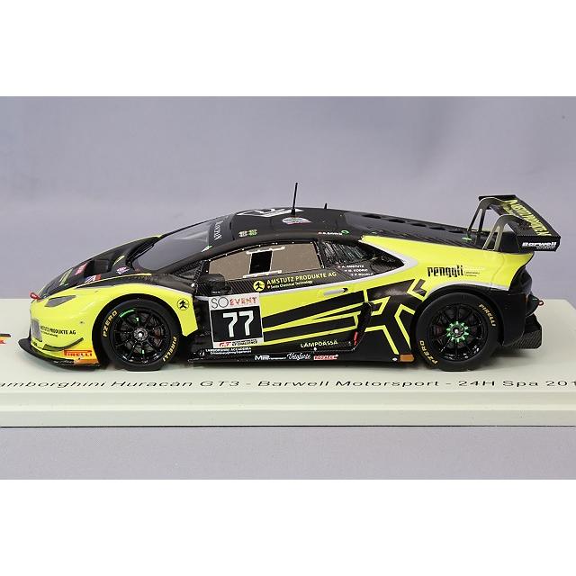 ミニカー/完成品 スパーク ナショナルモデル 1/43 ランボルギーニ ウラカン GT3 2017 スパ24H #77 A.Amstutz/M.コドリッチ/P.クジャラ/O.ギャビン |  | 01