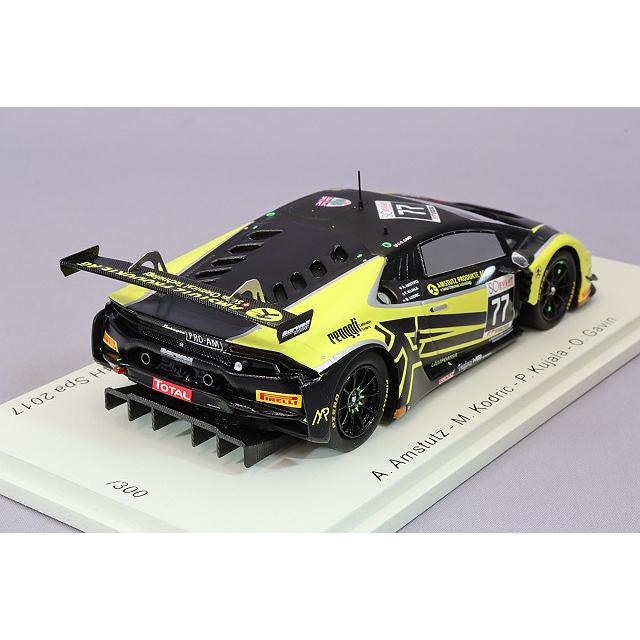 ミニカー/完成品 スパーク ナショナルモデル 1/43 ランボルギーニ ウラカン GT3 2017 スパ24H #77 A.Amstutz/M.コドリッチ/P.クジャラ/O.ギャビン |  | 02