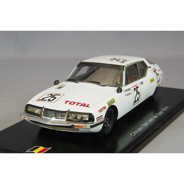 ミニカー/完成品 スパーク ナショナルモデル 1/43 シトロエン SM 1974 スパ24H #25 G.シャスイユ/F.ミゴール | 