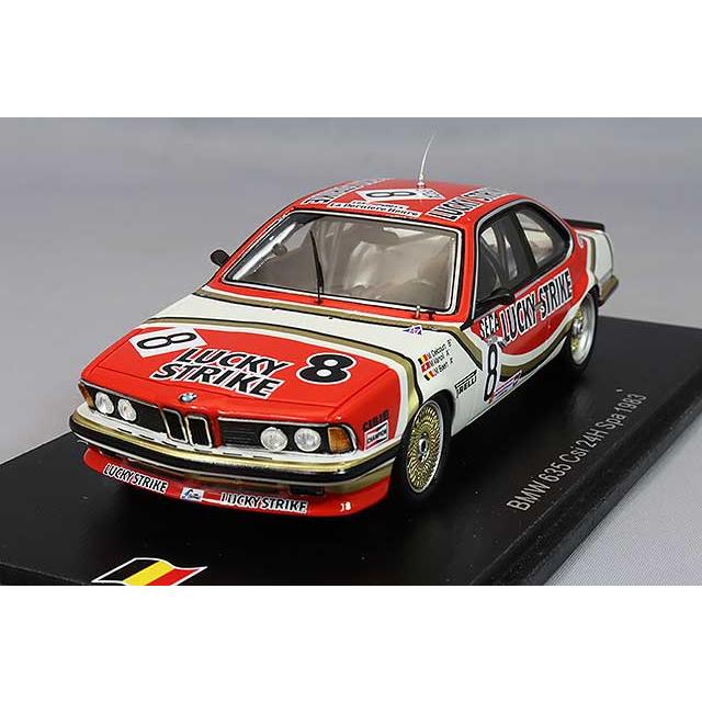 スパーク 1/43 BMW 635 Csi "ラッキーストライク"1983 スパ24H #8 M.デルクール/M.ヴァノーリ/J.M.Baert | 