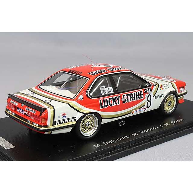スパーク 1/43 BMW 635 Csi "ラッキーストライク"1983 スパ24H #8 M.デルクール/M.ヴァノーリ/J.M.Baert |  | 02