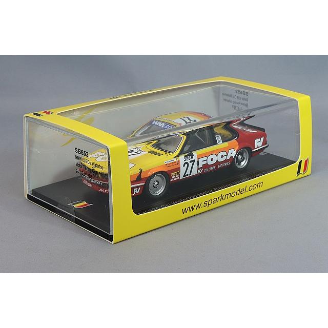 スパーク ナショナルモデル 1/43 BMW 635 CSI "ジタン" 1983 スパ24H #27 F.エスノー/P-F.ルースロ/P.Dermagne |  | 03