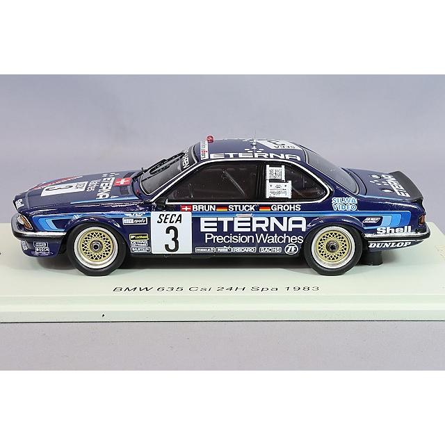 スパーク ナショナルモデル 1/43 BMW 635 CSI 1983 スパ24H #3 H-J.スタック/W.ブルン/H.グロース |  | 01