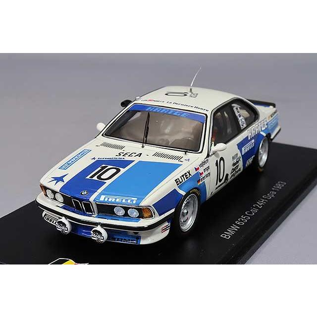 スパーク 1/43 BMW 635 Csi 1983 スパ24H #10 Z.ヴォイチェフ/B.エンゲ/H.ハルトゲ | 