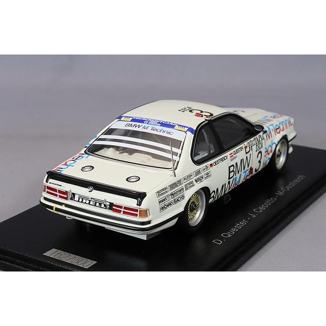 スパーク 1/43 BMW 635 Csi 1985 スパ24H #3 D.クエスター/J
