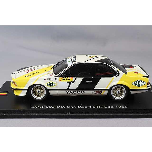 スパーク ナショナルモデル 1/43 BMW 635 CSi Dixi Sport 1988 スパ24H 