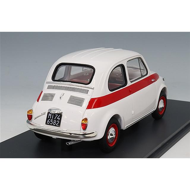 シュコー 1/18 フィアット 500 スポーツ 1958 ホワイト 【レジン製