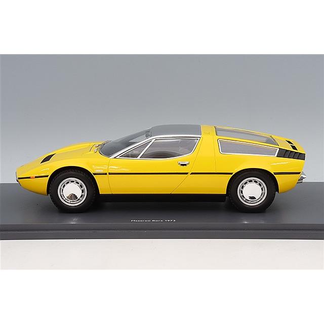 シュコー 1/18 マセラティ ボーラ 1971 イエロー 【レジン製