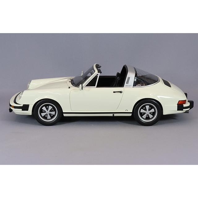 ミニカー/完成品 シュコー 1/18 ポルシェ 911 タルガ ホワイト レジン