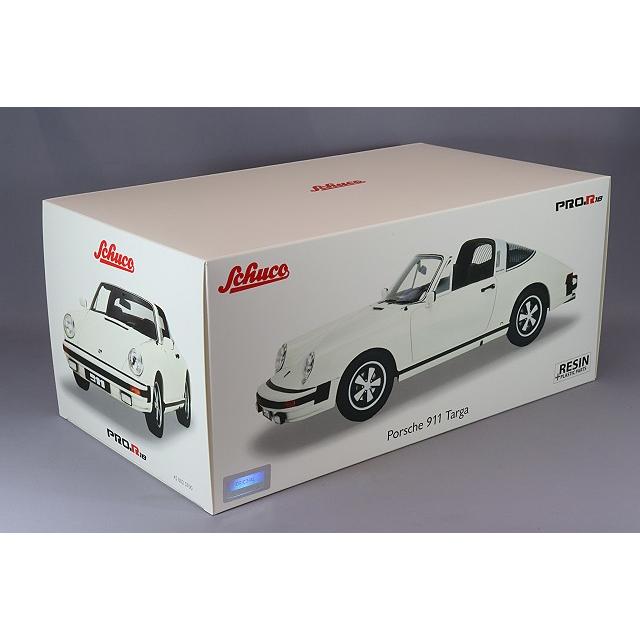 ミニカー/完成品 シュコー 1/18 ポルシェ 911 タルガ ホワイト レジン