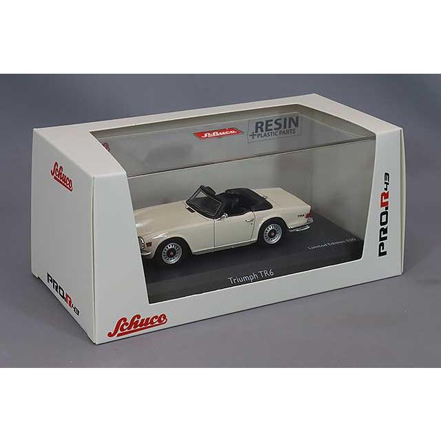ミニカー/完成品 シュコー 1/43 トライアンフ TR6 オープンソフト