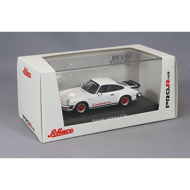 シュコー PRO.R43 1/43 ポルシェ カレラ 3.2 CS ホワイト 【レジン製