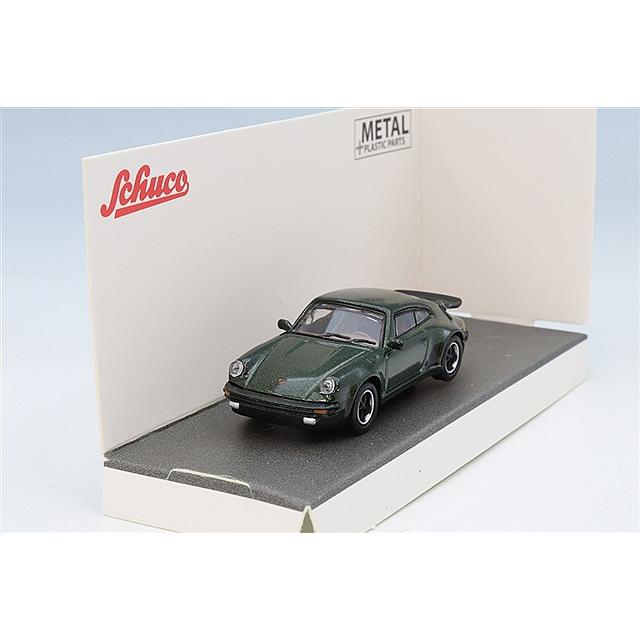シュコー 1/87 ポルシェ 911 ターボ 3.0 930 グリーン : キッド