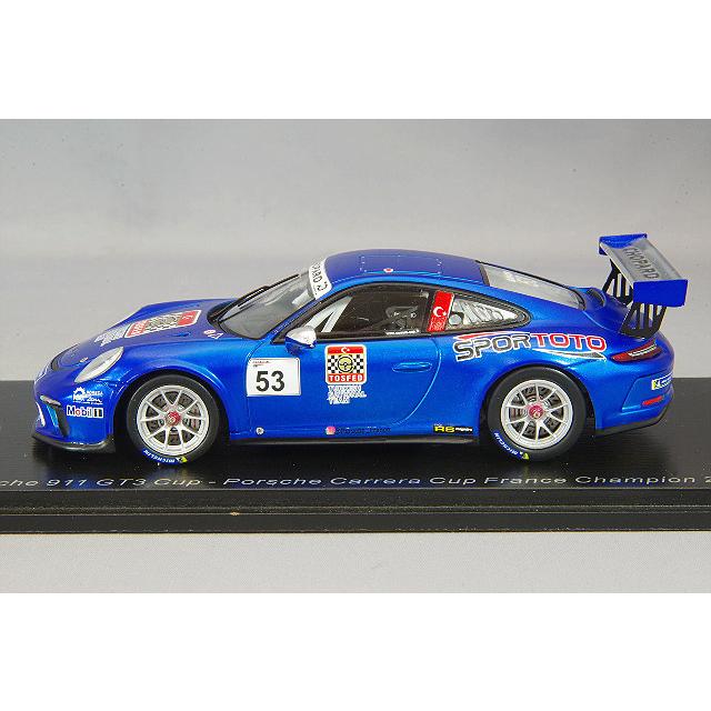 ミニカー/完成品 スパーク ナショナルモデル 1/43 ポルシェ 911 GT3 Cup 2018 ポルシェ カレラカップ フランス チャンピオン #53 A.ギュベンの画像