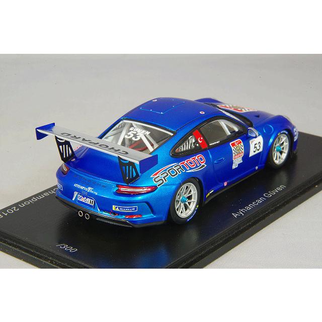 ミニカー/完成品 スパーク ナショナルモデル 1/43 ポルシェ 911 GT3 Cup 2018 ポルシェ カレラカップ フランス チャンピオン #53 A.ギュベンの画像