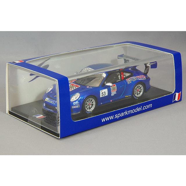 ミニカー/完成品 スパーク ナショナルモデル 1/43 ポルシェ 911 GT3 Cup 2018 ポルシェ カレラカップ フランス チャンピオン #53 A.ギュベンの画像