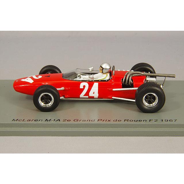 ミニカー/完成品 スパーク ナショナルモデル 1/43 マクラーレン M4A 1967 F2 2e ルーアンGP #24 B.マクラーレンの画像