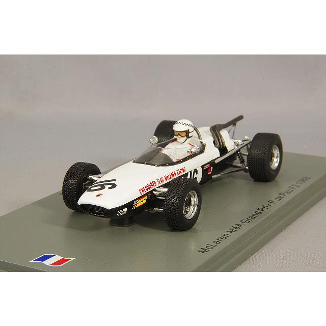 ミニカー/完成品 スパーク ナショナルモデル 1/43 マクラーレン M4A 1968 F2 ポーGP #16 G.ローレンス