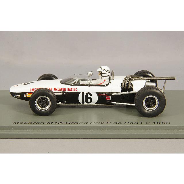 ミニカー/完成品 スパーク ナショナルモデル 1/43 マクラーレン M4A 1968 F2 ポーGP #16 G.ローレンスの画像