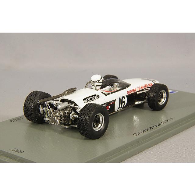 ミニカー/完成品 スパーク ナショナルモデル 1/43 マクラーレン M4A 1968 F2 ポーGP #16 G.ローレンスの画像