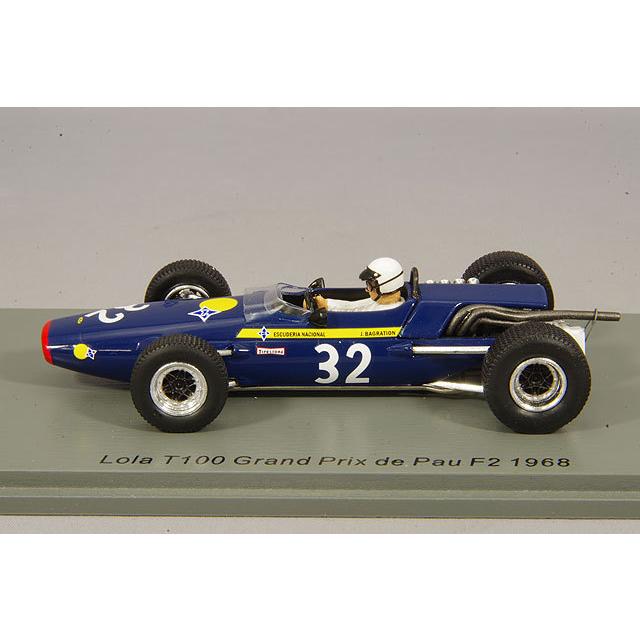 ミニカー/完成品 スパーク ナショナルモデル 1/43 ローラ T100 1968 ポーGP F2 #32 J.de.バグラチオンの画像