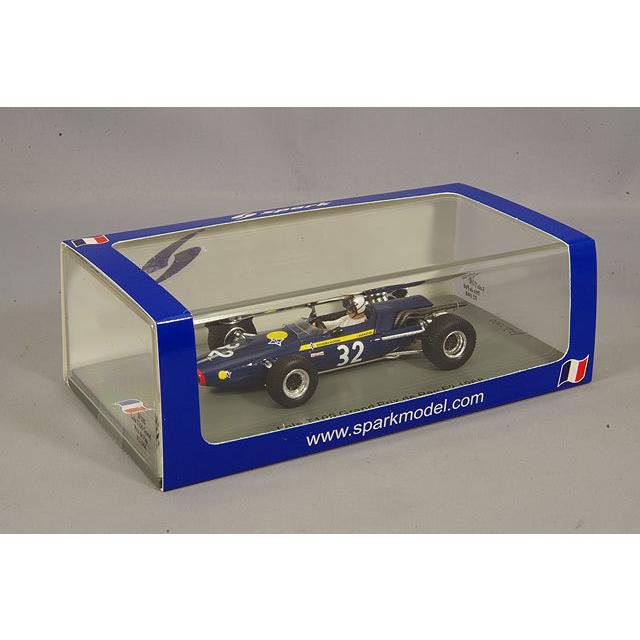 ミニカー/完成品 スパーク ナショナルモデル 1/43 ローラ T100 1968 ポーGP F2 #32 J.de.バグラチオンの画像