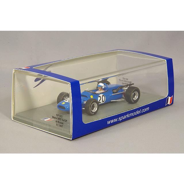 ミニカー/完成品 スパーク ナショナルモデル 1/43 マトラ MS5 1967 F2 ルーアンGP 3位 #20 J.シュレッサーの画像