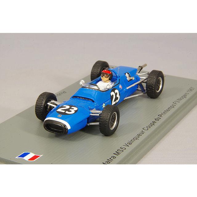 ミニカー/完成品 スパーク ナショナルモデル 1/43 マトラ MS5 1967 F3 プランタンカップ ノガロ ウィナー #23 R.Weber