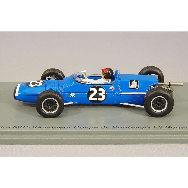 ミニカー/完成品 スパーク ナショナルモデル 1/43 マトラ MS5 1967 F3 プランタンカップ ノガロ ウィナー #23 R.Weberの画像