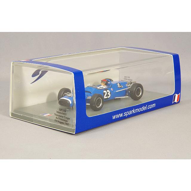 ミニカー/完成品 スパーク ナショナルモデル 1/43 マトラ MS5 1967 F3 プランタンカップ ノガロ ウィナー #23 R.Weberの画像