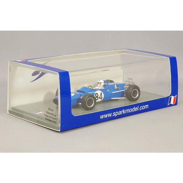 ミニカー/完成品 スパーク ナショナルモデル 1/43 マトラ MS5 1967 F3 4e パリカップ モンテリ #84 J-C.Guenardの画像