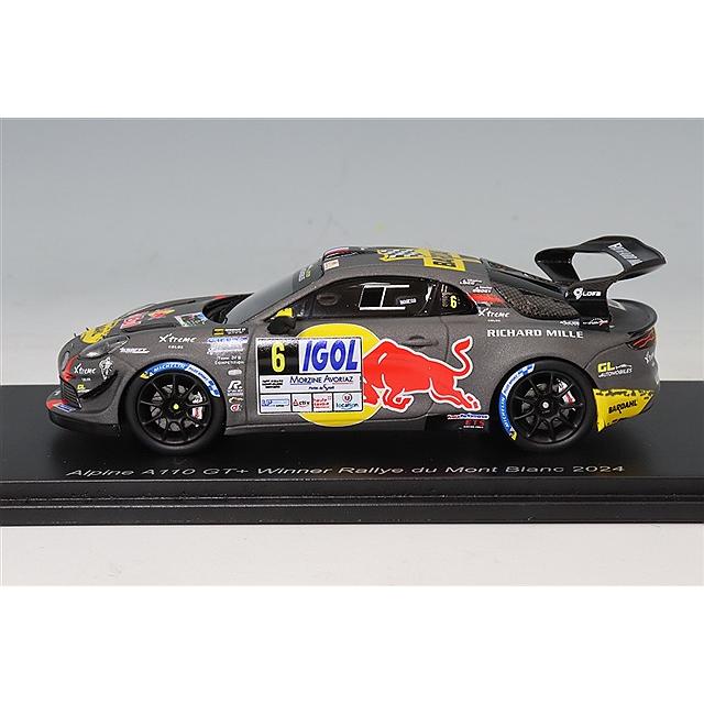 スパーク 1/43 アルピーヌ A110 GT+ 2024 ラリー モンブラン #6 S
