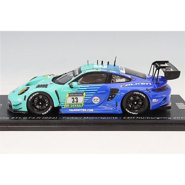 スパーク 1/43 ポルシェ 911 GT3R (992) ファルケン 2025 ニュル24H