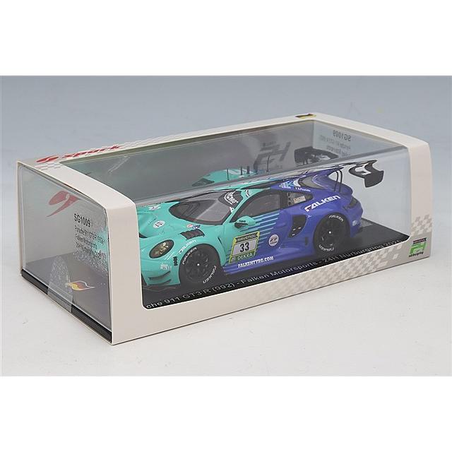 スパーク 1/43 ポルシェ 911 GT3R (992) ファルケン 2025 ニュル24H