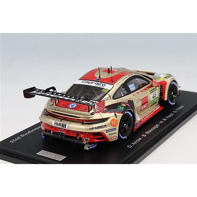 スパーク 1/43 ポルシェ 911 GT3R (992) ブラックファルコン Team EAE