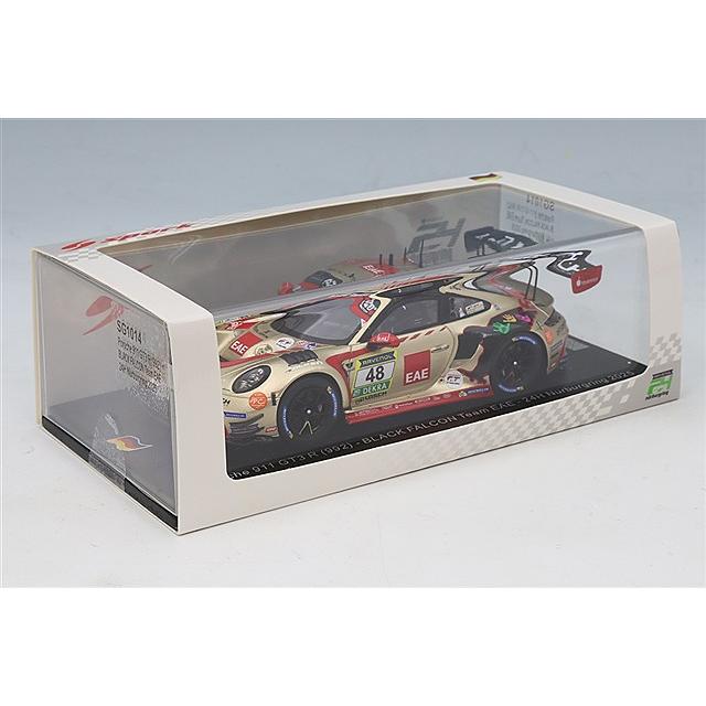 スパーク 1/43 ポルシェ 911 GT3R (992) ブラックファルコン Team EAE
