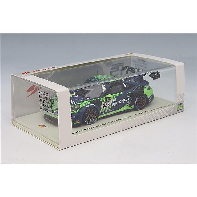 スパーク 1/43 ポルシェ 911 GT3 Cup (992) 48 LOSCH by BLACK FALCON