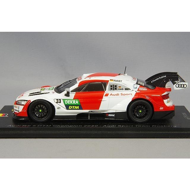 ミニカー/完成品 スパーク ナショナルモデル 1/43 アウディ RS 5 アウディスポーツ チーム ロズベルグ 2020 DTM チャンピオン #33 R.ラストの画像