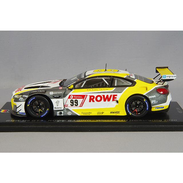 ミニカー/完成品 スパーク ナショナルモデル 1/43 BMW M6 GT3 \"ROWE\" 2020 ニュル24H ウィナー #99 A.シムズ/N.キャッツバーグ/N.イェロリーの画像