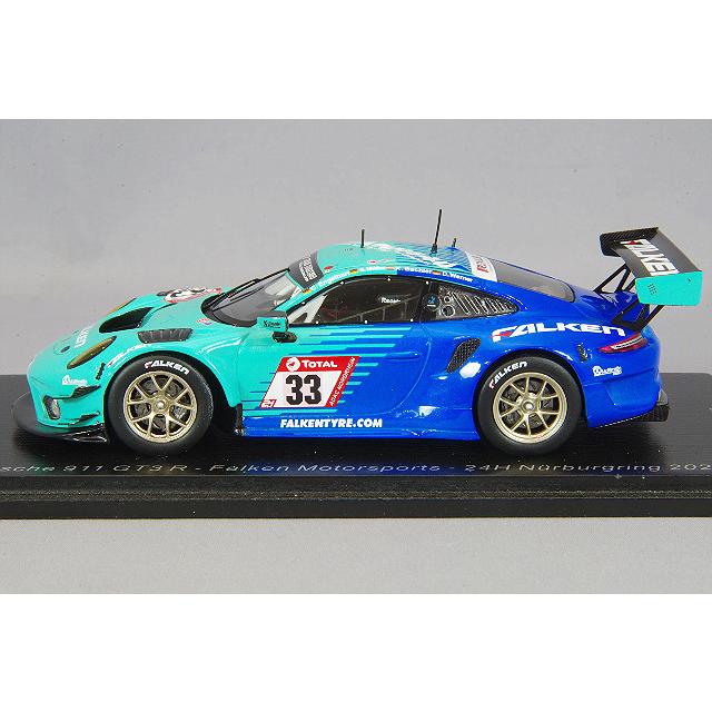 スパーク ナショナルモデル 1/43 ポルシェ 911 GT3R \"ファルケン\" 2020 ニュル24H #33 K.バッハラー/S.ミューラー/C.エンゲルハート/D.ヴェルナーの画像