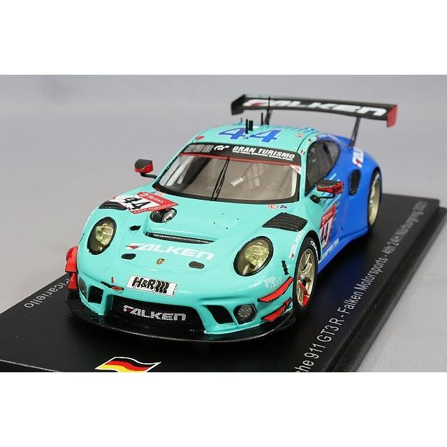 スパーク ナショナルモデル 1/43 ポルシェ 911 GT3R "ファルケン" 2021 ニュル 24H 4位 #44 K.バッハラー/M.ラッギンガー/S.ミューラー/A.ピカリエッロ｜kidbox