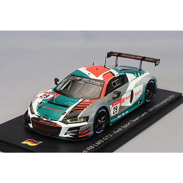 ミニカー/完成品 スパーク ナショナルモデル 1/43 アウディ R8 LMS GT3 2021 ニュルブルクリンク 24H #29 C.ミース/ K.V.D.リンデ/ R.ラスト | 