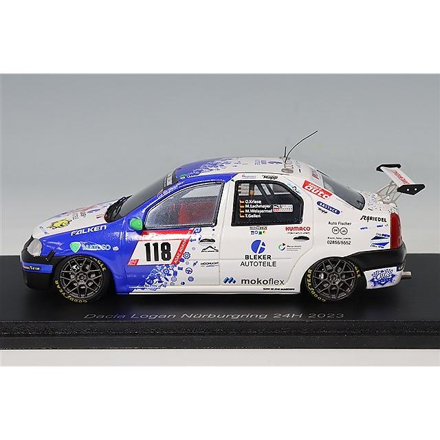 スパーク 1/43 ダチア ロガン 2023 ニュル24H #118 O.Kriese / M