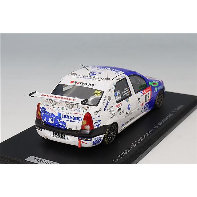 スパーク 1/43 ダチア ロガン 2023 ニュル24H #118 O.Kriese / M
