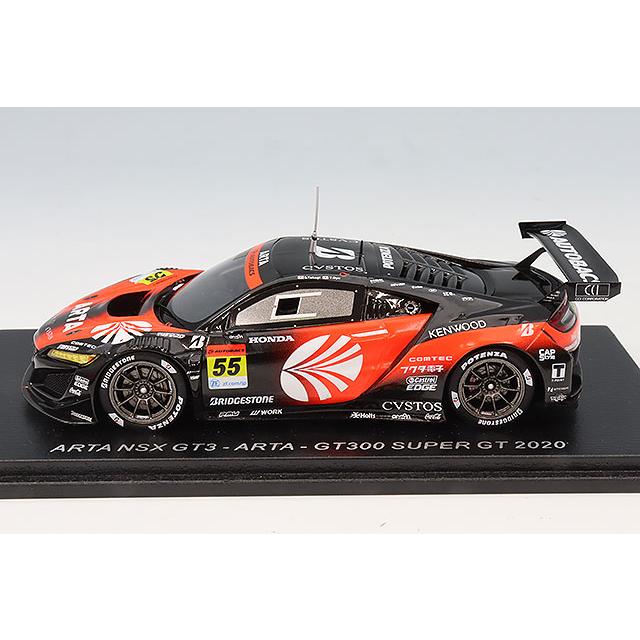 スパーク 1/43 ARTA NSX GT3 2020 スーパーGT GT300 #55 高木真一/大湯