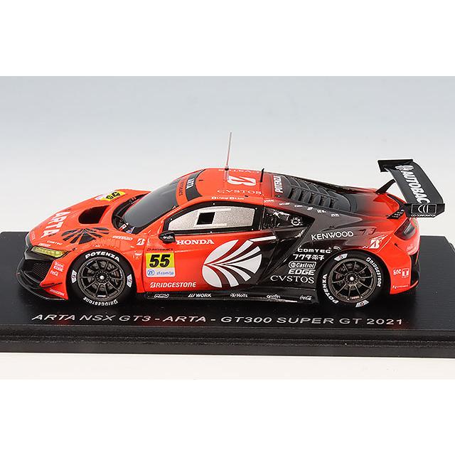 翔悟出品 スパーク 1/43 ARTA NSX GT3 2021 スーパーGT GT300 #55 高木真一/佐藤